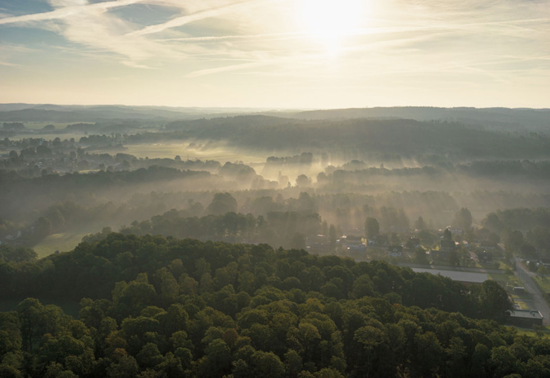 Halmstad i gryningen - Hållbart