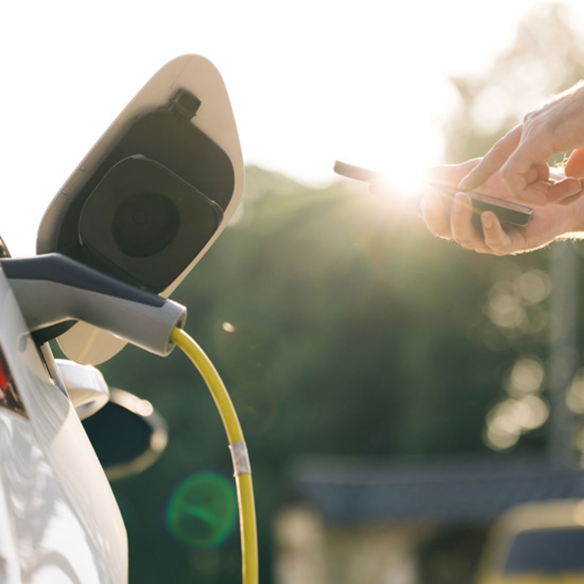 Ladda elbil som tjänst